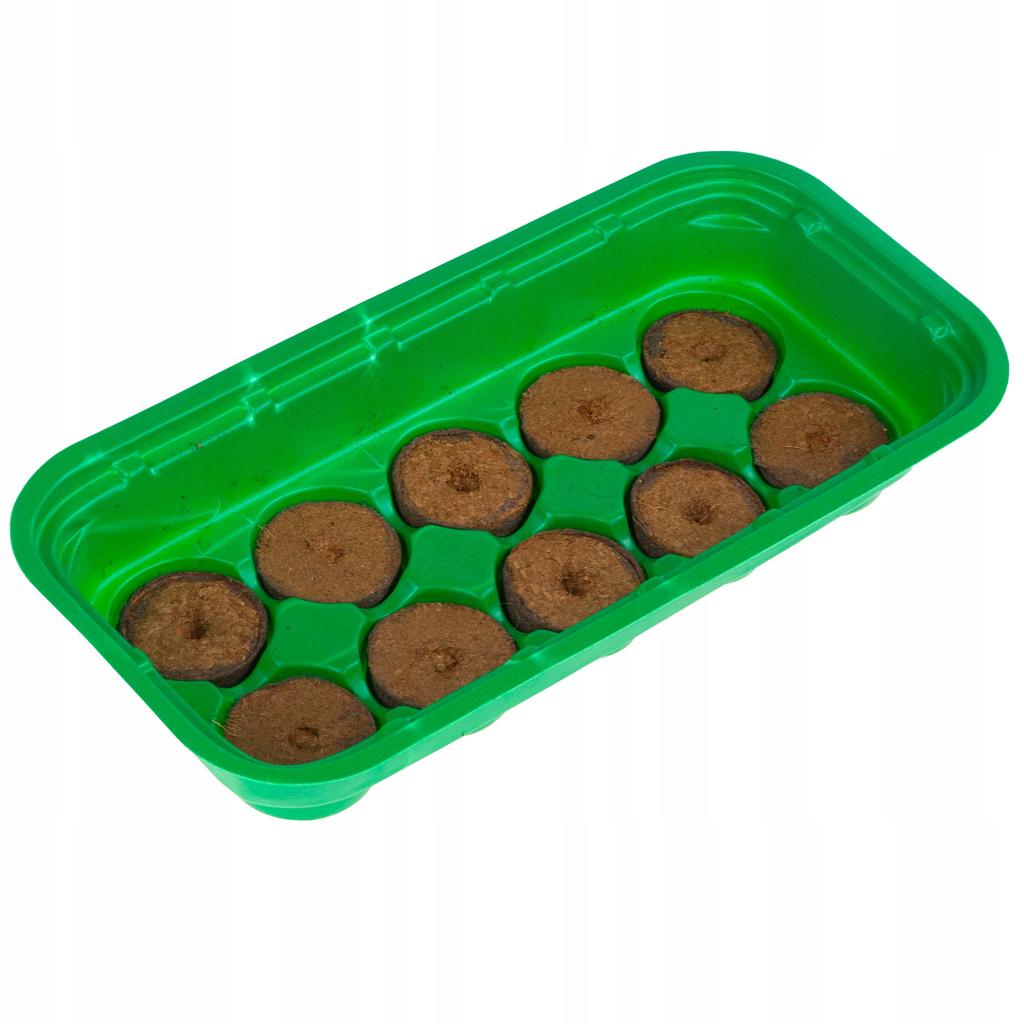 Gardenline Miniszklarnia Do Kiełkowania + 10 Krążków Torfowych Eda8556