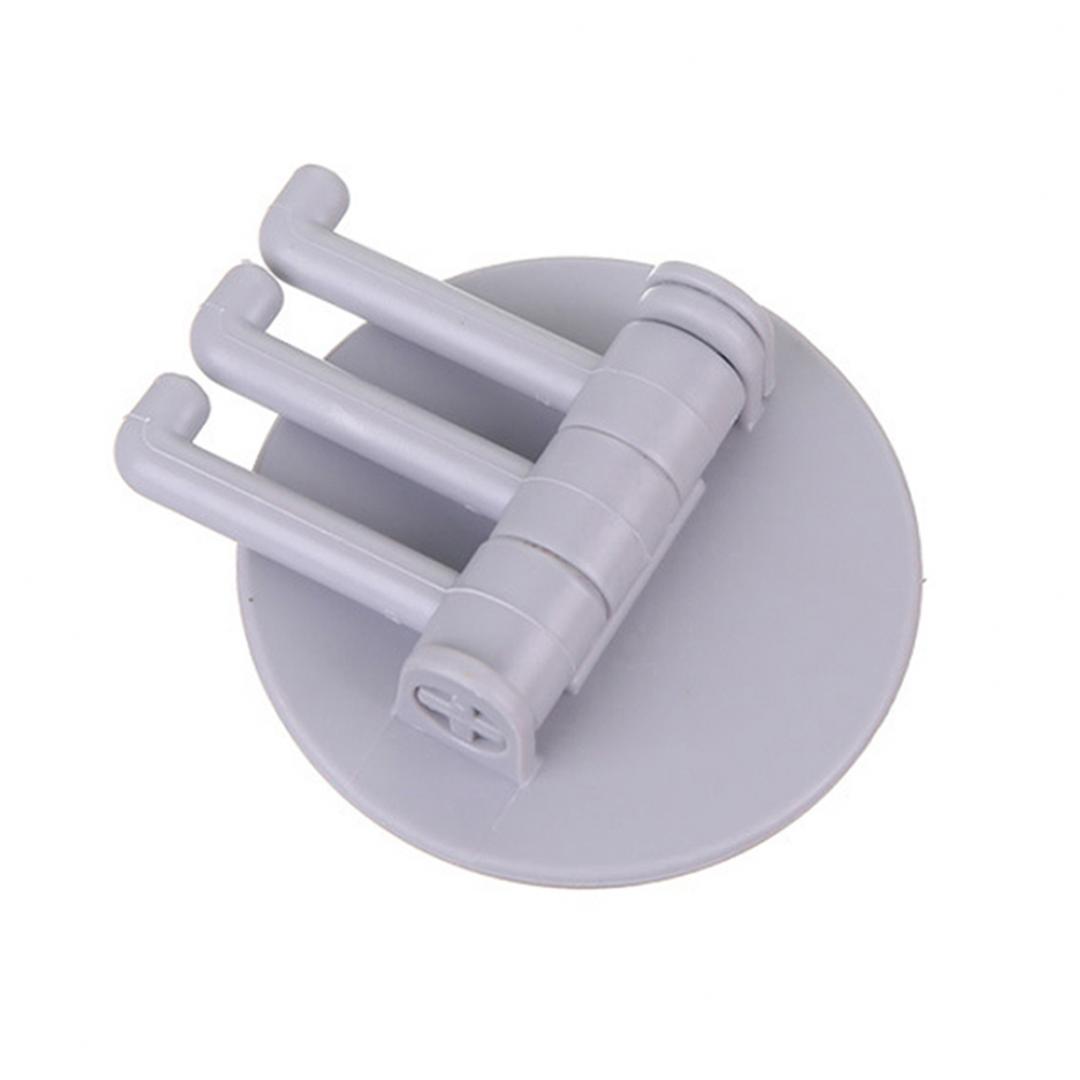 

Пластиковый крючок для полотенец серый