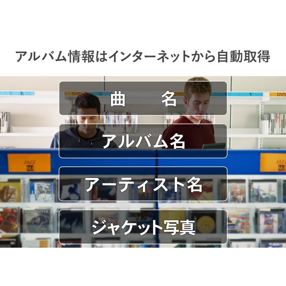 I-O DATA iPhone Smartphone CD Import iOSAndroidWi-Fi Connection [CD Record] CDRI-W24AIW