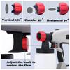 220-240V Removable High Pressure Electric Paint Spray Guns 50/60Hz Cake Chocolate Spray Guns Paint Airbrush Spraying DIY Tools