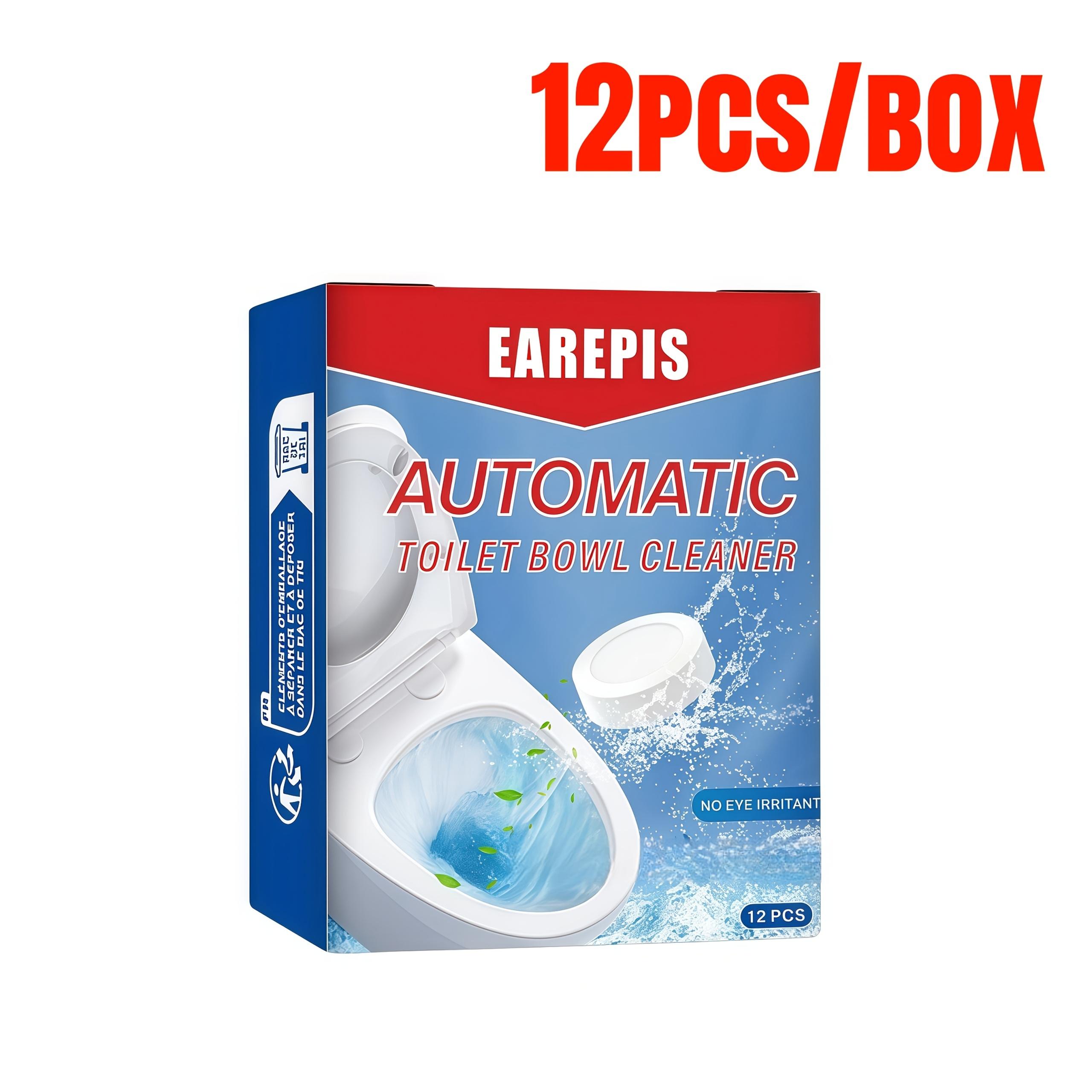 

New 12pcs Powerful Toilet Cleaning Foam,Bathroom Tank Cleaner, Cleans Toilet Urine Stains and Dirt,Can be Used for Gun Cleaning 1 Box 12 Pcs