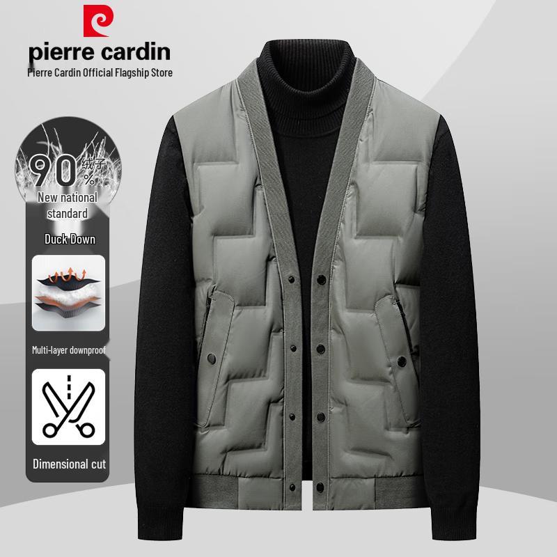 Pierre Cardin Men's 90% Duck Down Stand-Collar Vest