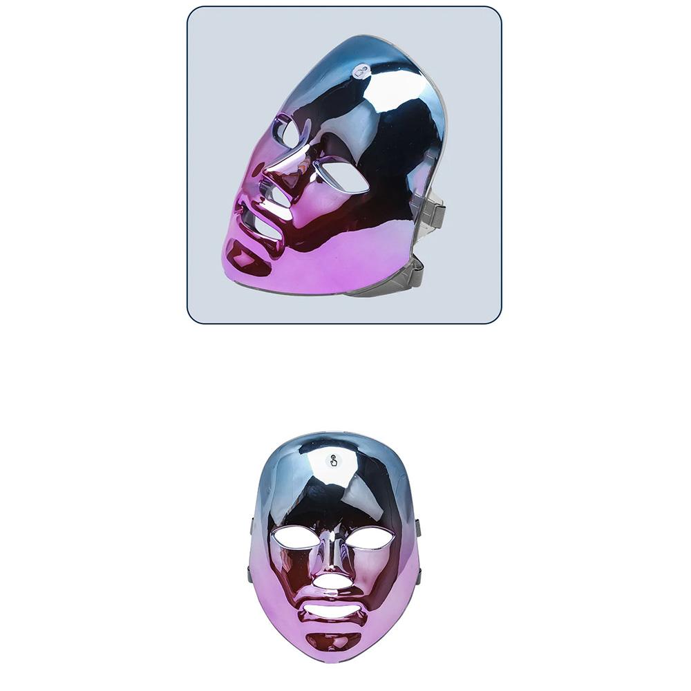 7-Color LED Facial Mask USB Rechargeable Portable Skin Care Beauty Device