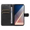For Xiaomi Poco M7 4G (169mm) Leather Wallet Case with Strap Solid Color Phone Stand Cover