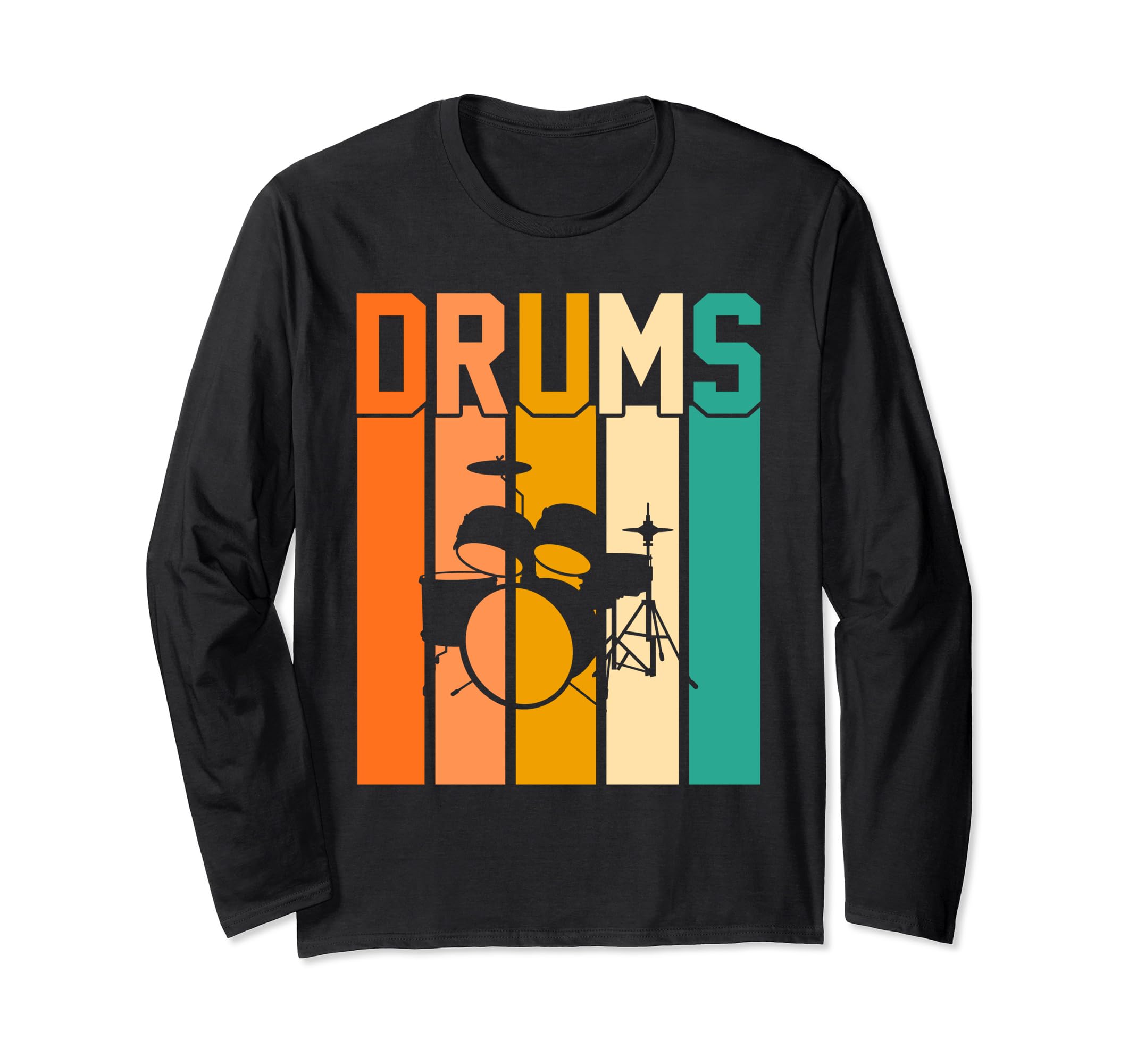 

Drums Drum goods Long sleeve T-shirt