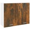 VidaXL Wall-mounted Cabinet "Lyon" Smoked Oak 80 X 31 X 60 Cm Engineered Wood 815588