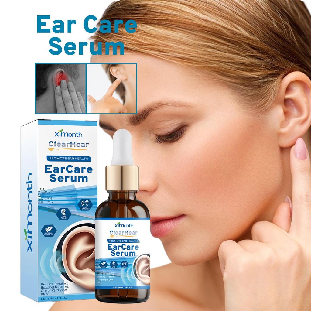 Ximonth Tinnitus Care Solution For Relief Of Tinnitus Back And Ear Discomfort Body Care Cleansing Ear Care Solution