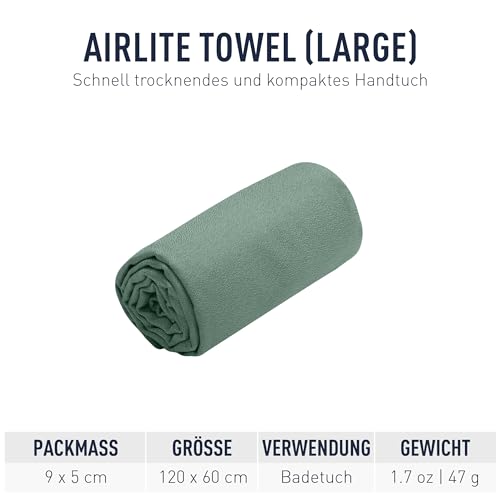SEA TO SUMMIT Airlite Towel, Large, Sage