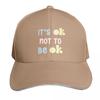 Its Ok Not To Be Ok Baseball Cap Moisture Wicking Quick Dry Curved Brim Classic Fit Low Profile Unstructured