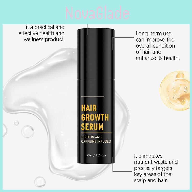 Halogrow Hair Growth Serum With Nourishing Formula For Thicker Hair Care