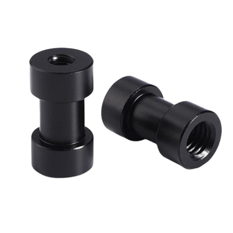 Aluminum Tripods Screw Adapter 3/8 Female To 1/4 Female for Light Stands and Flash Triggers