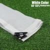 4Pin White Sunshade Net 55% Shading Rate Home Garden Succulent Plant UV Protection Balcony Terrace Shade Sail Car Sun Cover Shed