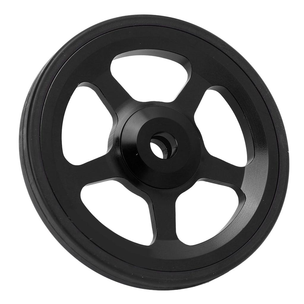 Folding Bike Easy Wheel Smoother Operating Easy Moving Secure Fixation Aluminum Alloy Easywheel Black