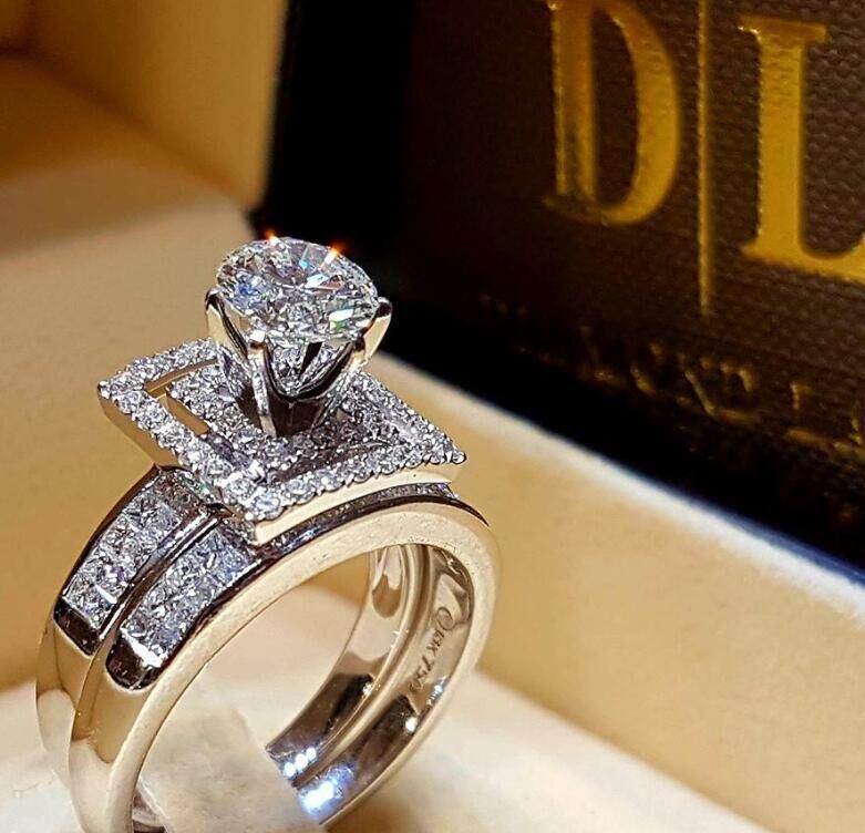 Accessories, Super Sparkling Zircon Ladies Ring, Proposal And Engagement Ring