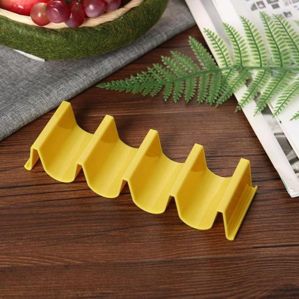 Mexican Food Sturdy Plastic Convenient Kitchen Tools Tortilla Tray Taco Holder Taco Shell Stand