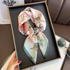Silk 100% Mulberry Scarf Women's Spring Autumn New Style All-matching 70cm Small Square