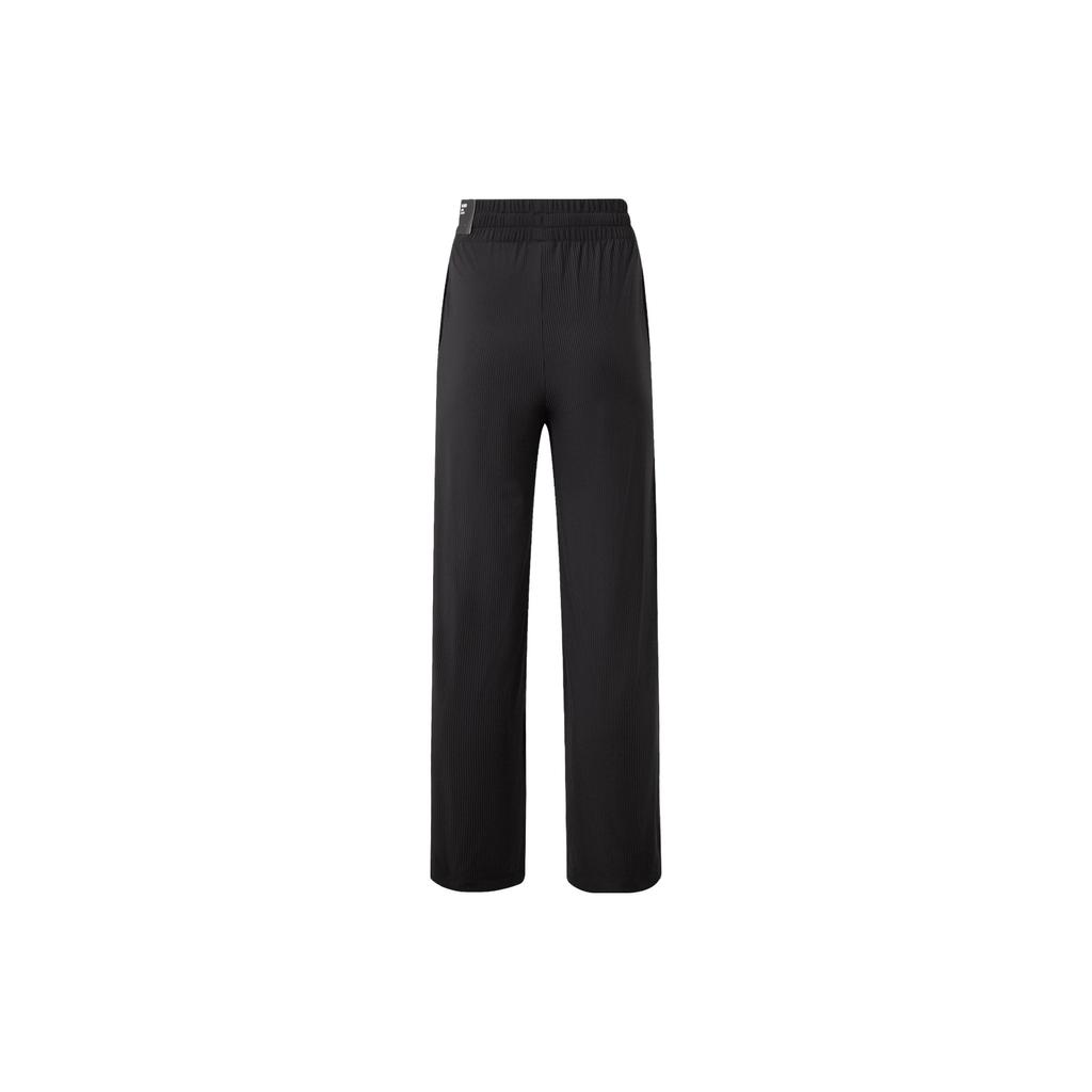 Adidas Ct Kn Wide Leg Casual Pants Women Bottoms Black IT4352