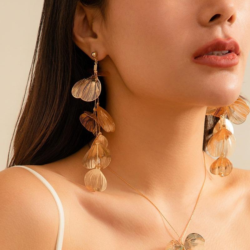 Wedding Butterfly Necklace Earrings, Bridal Accessories, Banquet Jewelry Set, One Piece Will Be Sent on Behalf of You.