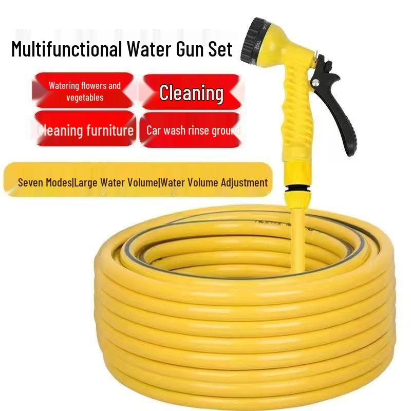 High-Pressure Water Spray Gun & Hose Connector for Car Wash and Garden