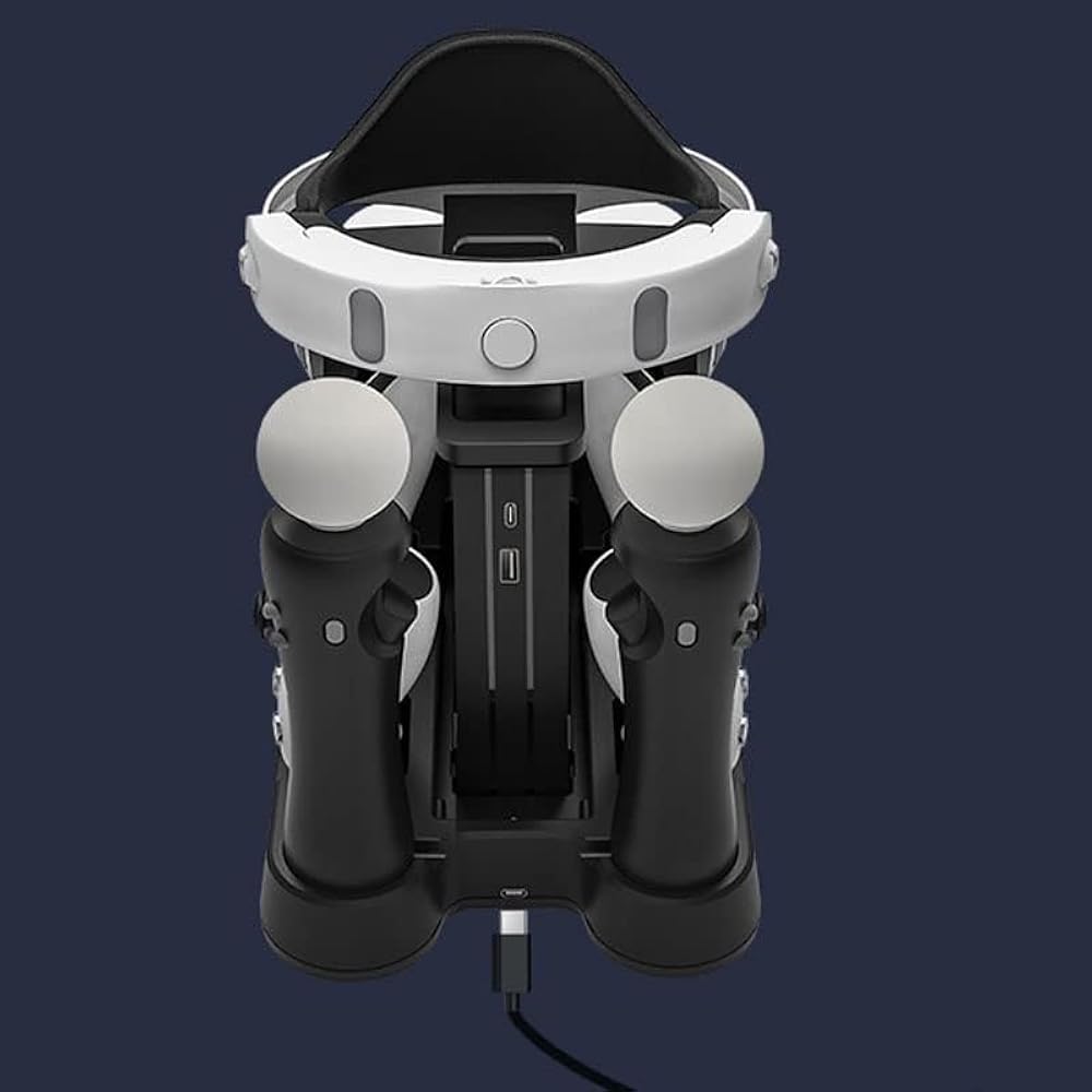 ZaHotse PS5 Move Game Controller Multifunctionele Oplaadbasis VR Bril Host Opslag Beugel Accessoire...