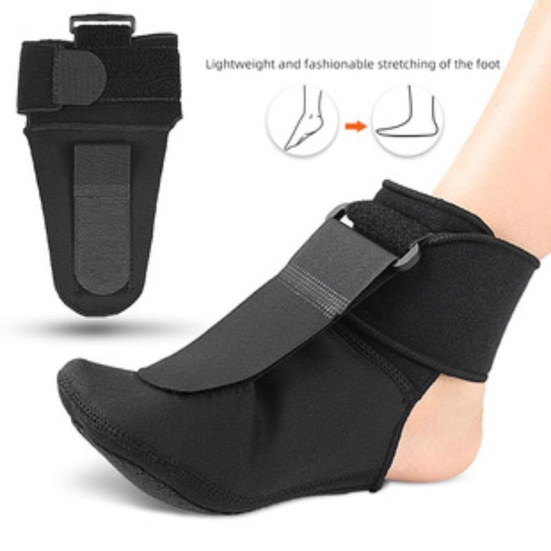 Running Basketball Sports Strap Wrapped Ankle Protector Velcro Pressurized Nylon Knitted Elastic Foot Protector
