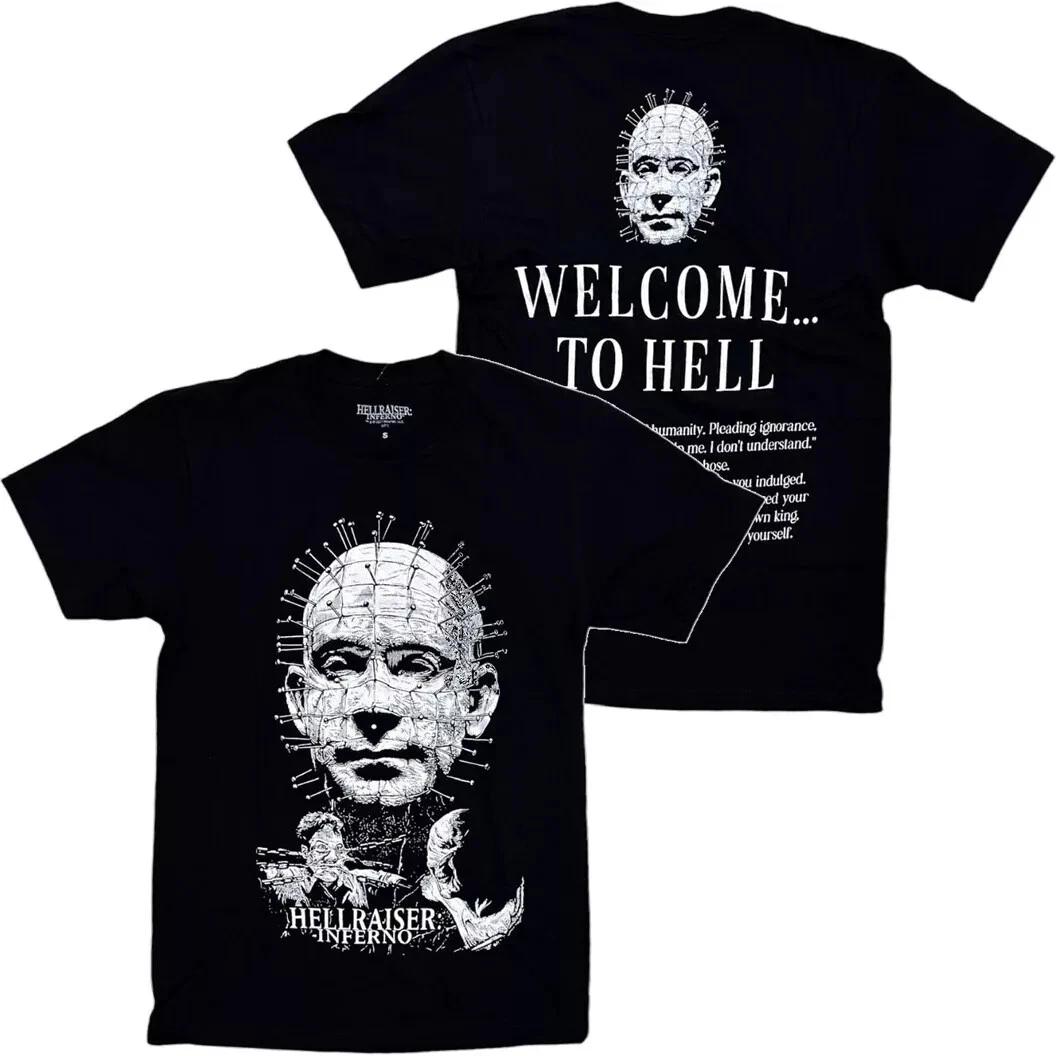 Hellraiser Mens Hellraiser: Inferno Pinhead Double-Sided Shirt NWT S, M, L S