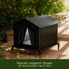 Cat House for Outside Shelter Outdoor Porch Winter