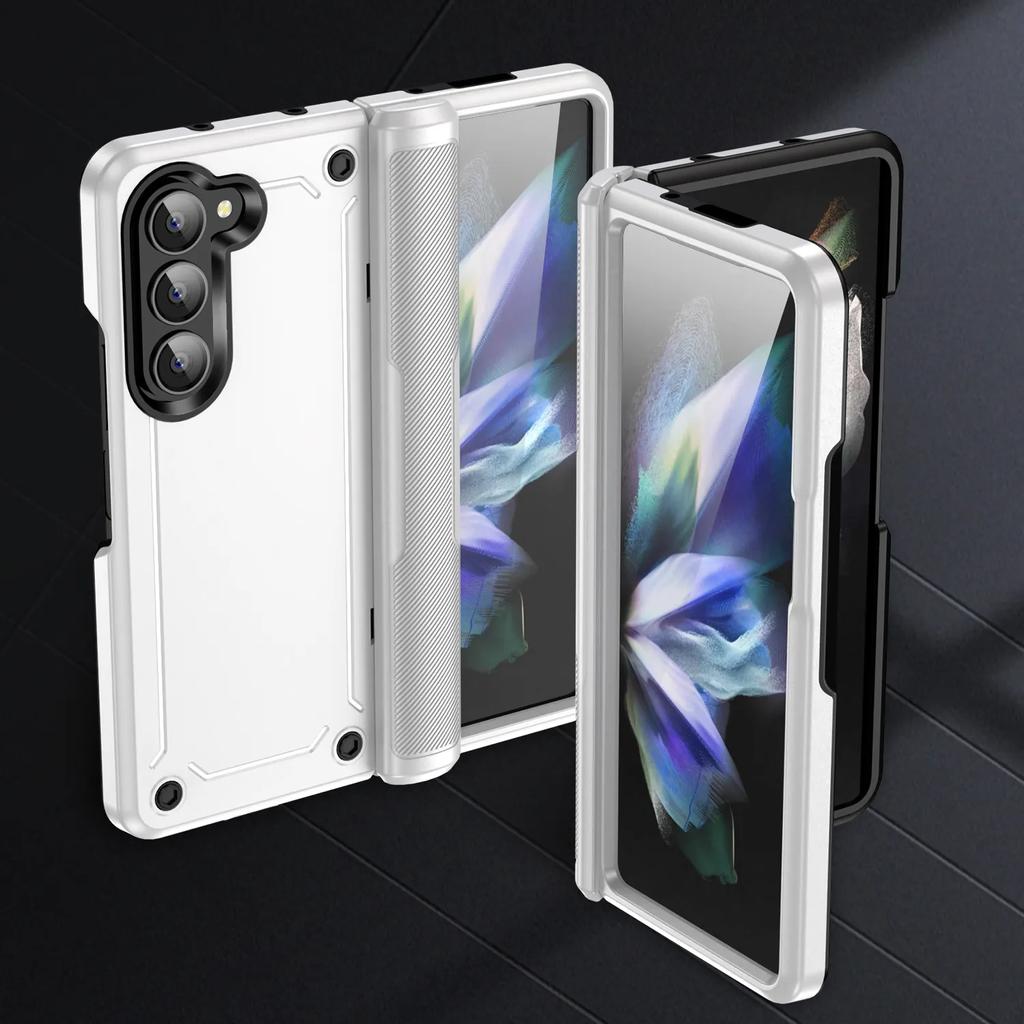 For Samsung Z Fold 5 Zfold5 Anti-Dust Hard Strong Phone Case for Samsung Galaxy Z Fold5 Fold 5 Fall Protection Hinge Cover Coque