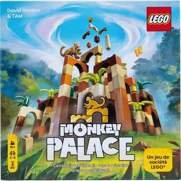 Lego® Monkey Palace - Asmodee - Construisez Votre Chemin vers la Victoire Brique par Brique ! - 10 ans et + - 2 à 4 Joueurs - 45 mn