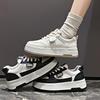 Little White Shoes Women's 2025 Spring New Fashion Versatile Lightweight Leather Muffin Thick-soled Height-increasing Sports and Leisure Board Shoes