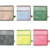 Mesh Collection Flat Pouch A5 Sunrise Blue Marks MSH-PO22-BL