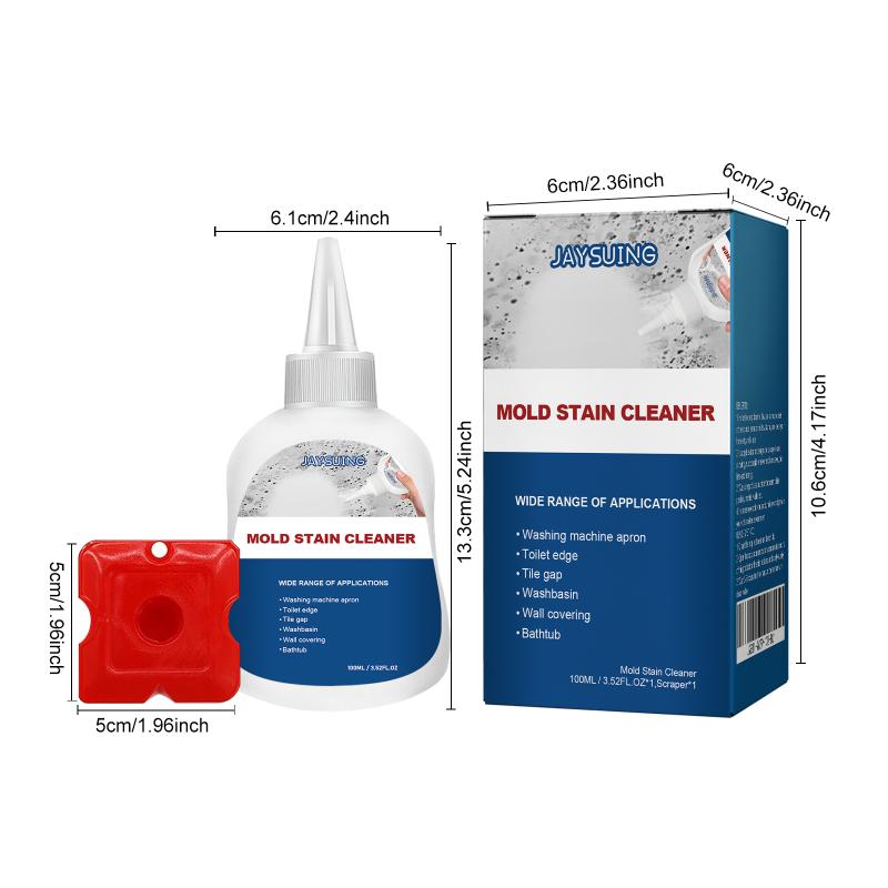 Household Mildew Remover Gel Long Lasting Mold Cleaning Solution for Bathroom Tile Washing Machine Wall Use