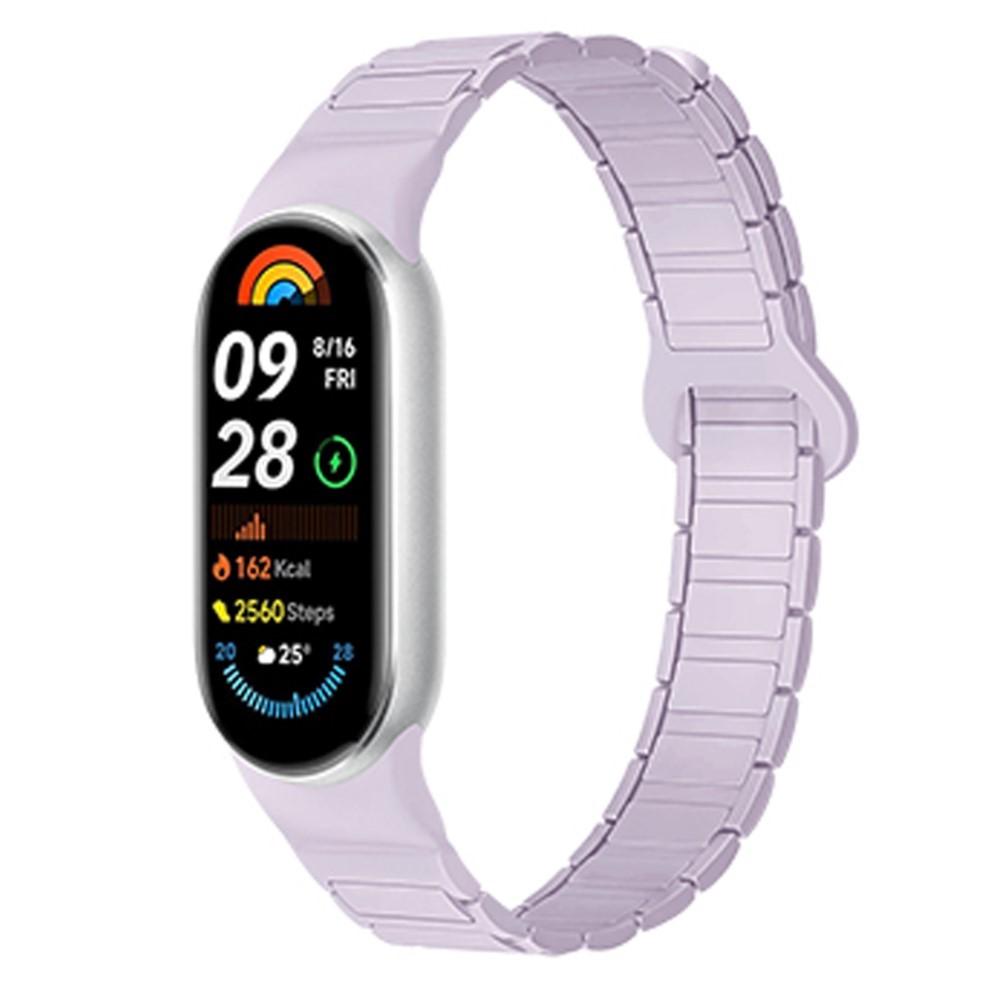 Silicone Strap For Xiaomi Mi Band 10 9 8 Wristband Accessories Magnetic Bracelet Belt Pulseira Correa Xiaomi Smart Band 8 9 10