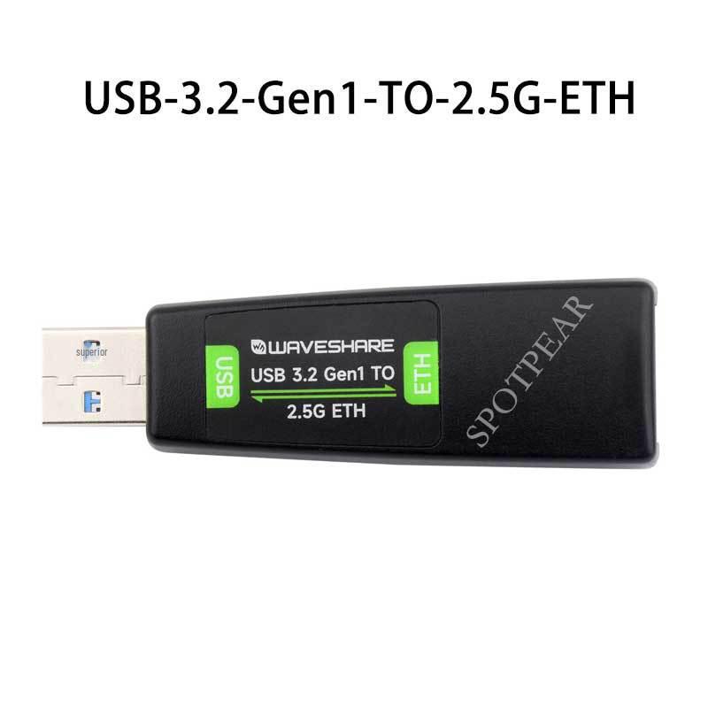 USB To 2.5G RJ45 Network Adapter with RTL8156B, Driver-Free, Multi-System Support