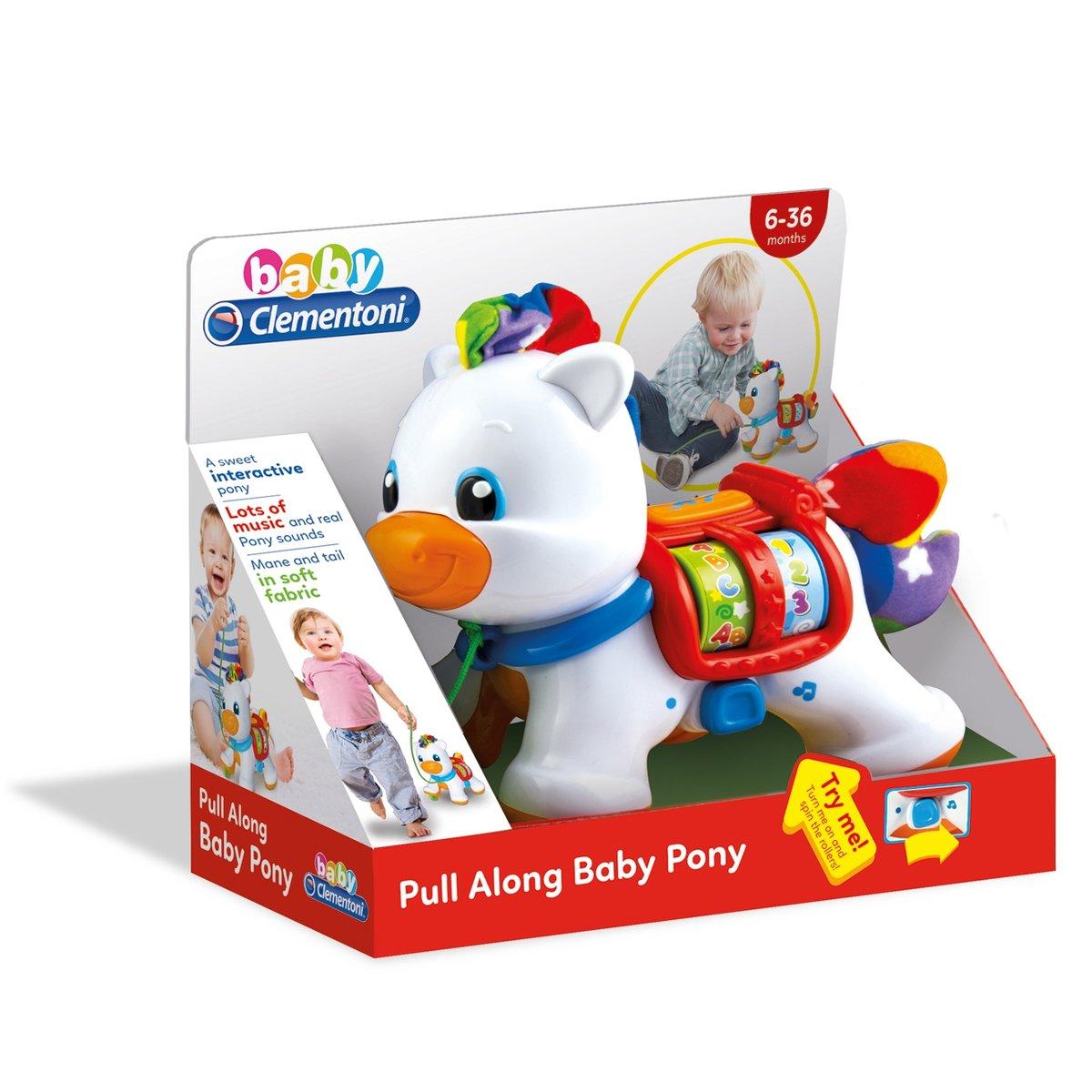 

17229 Baby Clementoni Check Pull Pony / 6-36 месяцев