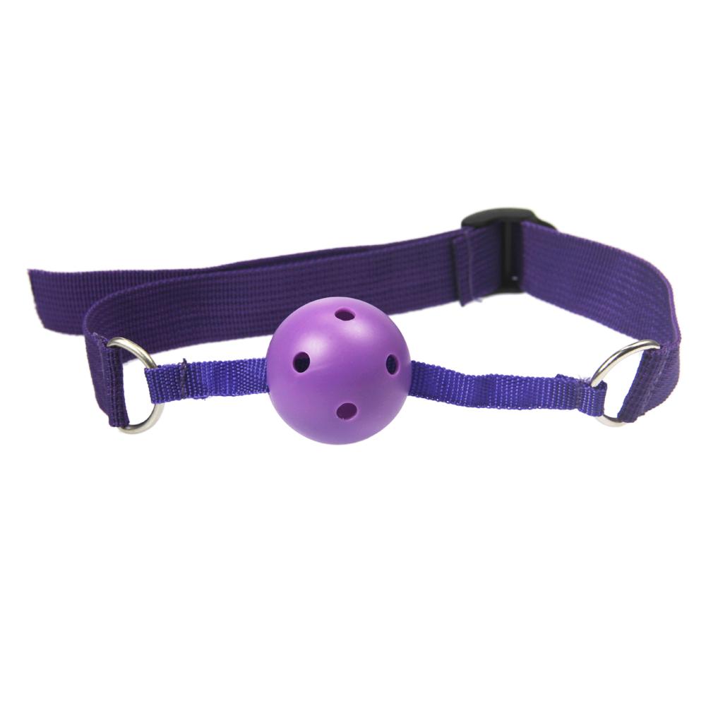 Bondage Gag Boutique Beginners Sex Toys Hollow Ball Mouth Oral Fixation Stuffed Adult Games For Couples