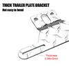 1pc Universal Car Trailer Light Bracket Car Lamp Hoods Bracket Car License Plate Light Bracket Auto Exterior Accessories