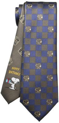 Peanuts Snoopy Stropdas PND48167 Bruin SNOOPY Zakelijk Merk Stropdas Cadeau