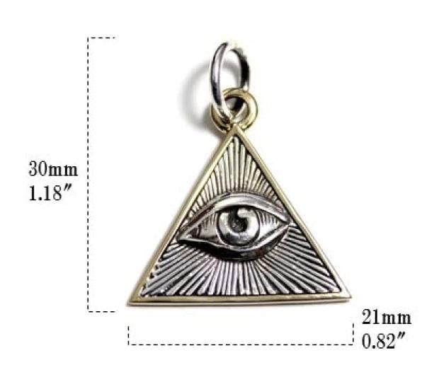 good vibrations Eye of Providence Egyptian Pendant