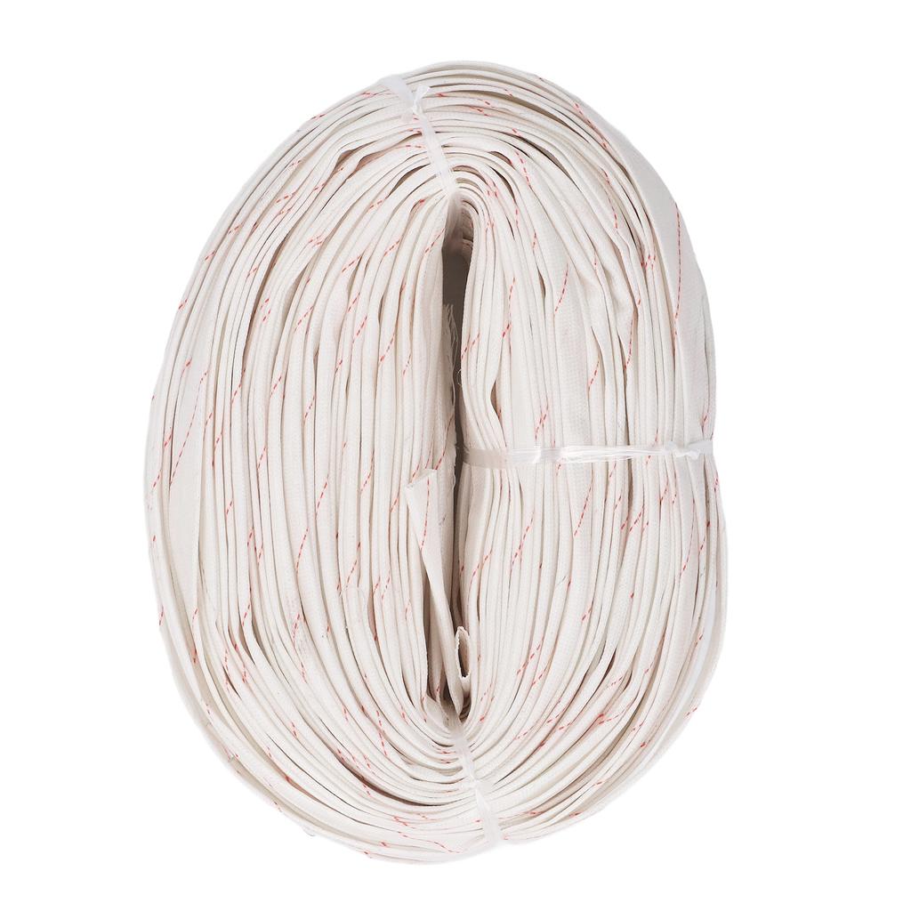 Fiberglass Sleeve PE Resin Coating Heat Shielded Insulation Braid Sleeving for Wire Hose 100m