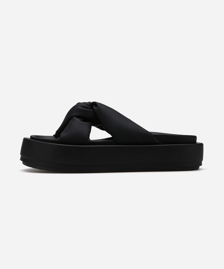 Salt And Chocolate Twister Platform Slippers 412423003 (4Cm/3 Colors)