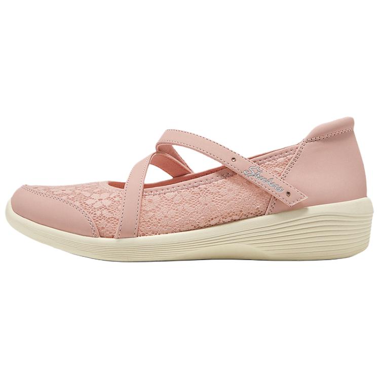 Женские туфли Skechers Modern Comfort Mary Jane Розово-красные 159376-ROS 35.5