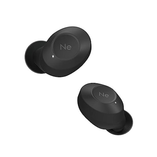 Radius HP-T250BTK Noise-Canceling True Wireless Earbuds: Bluetooth Compatible, Full Wireless, ANC, Ambient Sound Capture, Separate Left and Right
