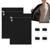 2 Stück Aufnähbarer Reißverschlusstasche Anti-Diebstahl Versteckte Tasche Für Jacke Hose Reisen Wandern Sportbekleidung DIY Handwerk Sicherheitstaschen