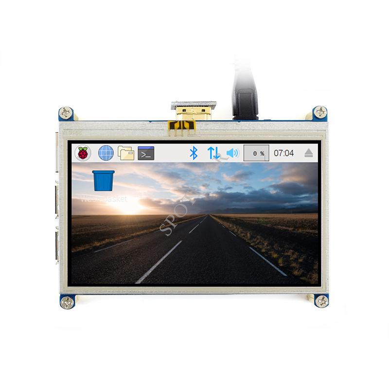 Raspberry Pi 4.3" Resistive Touch HDMI Display V1 480×272