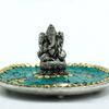 Incense Holder Cone And Stick Ganesha Tibetan Ceramic