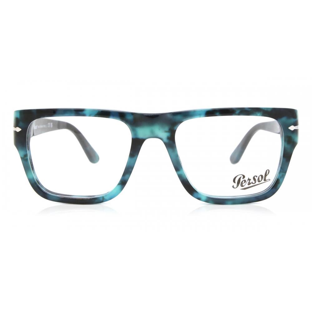 

Persol Po3348v 1211 Unisex Eyeglasses Blue Tortoise/55