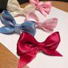 Cute Bowknot Hair Clips For Girls Kawaii Barrettes Fashion Hair Accessoires Kids Colored Fabric Woman Hairpin All-Match Hairgrip