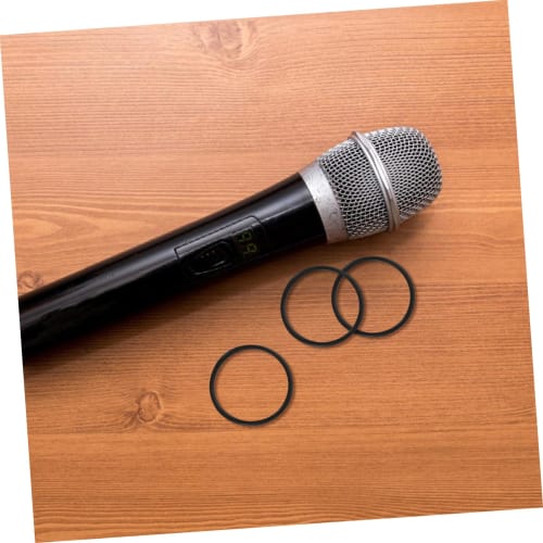 BIUDECO 10-Pack Shock Mount Microphone Holder Anti-Vibration Suspension with Universal Elastic Band for Condenser Microphones