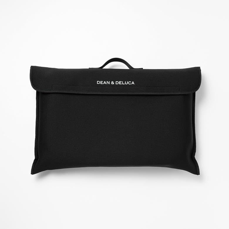 Aluminum Handle Cooler Bag Insulated Bag Black DEAN&DELUCA